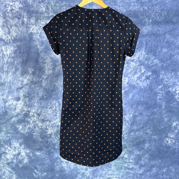 Bridge & Burn Navy & Orange  Dress Sz XS - Picture 2 of 3